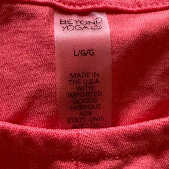 NEW Beyond Yoga Around The World Front Twist Dress in Coral Glow - Picture 6 of 6